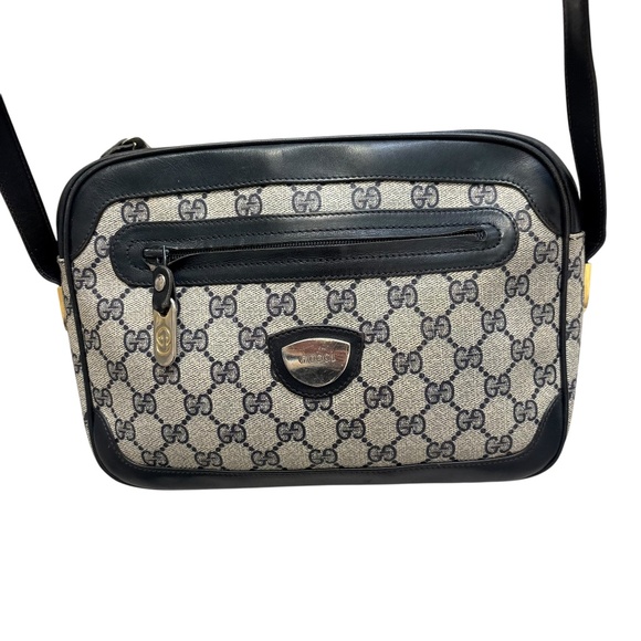 Gucci GG monogram camera crossbody bag vintage rare - Picture 1 of 13